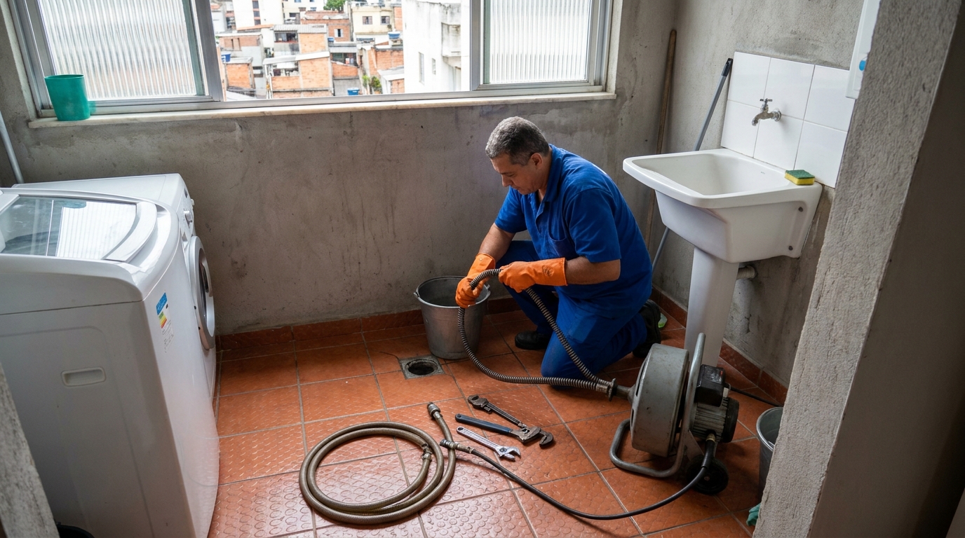 Limpeza Profunda de Ralos em Diadema‑SP